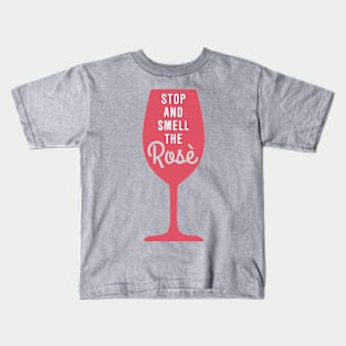 Stop and smell the rose Kids T-Shirt